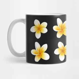 Flower motive Mug